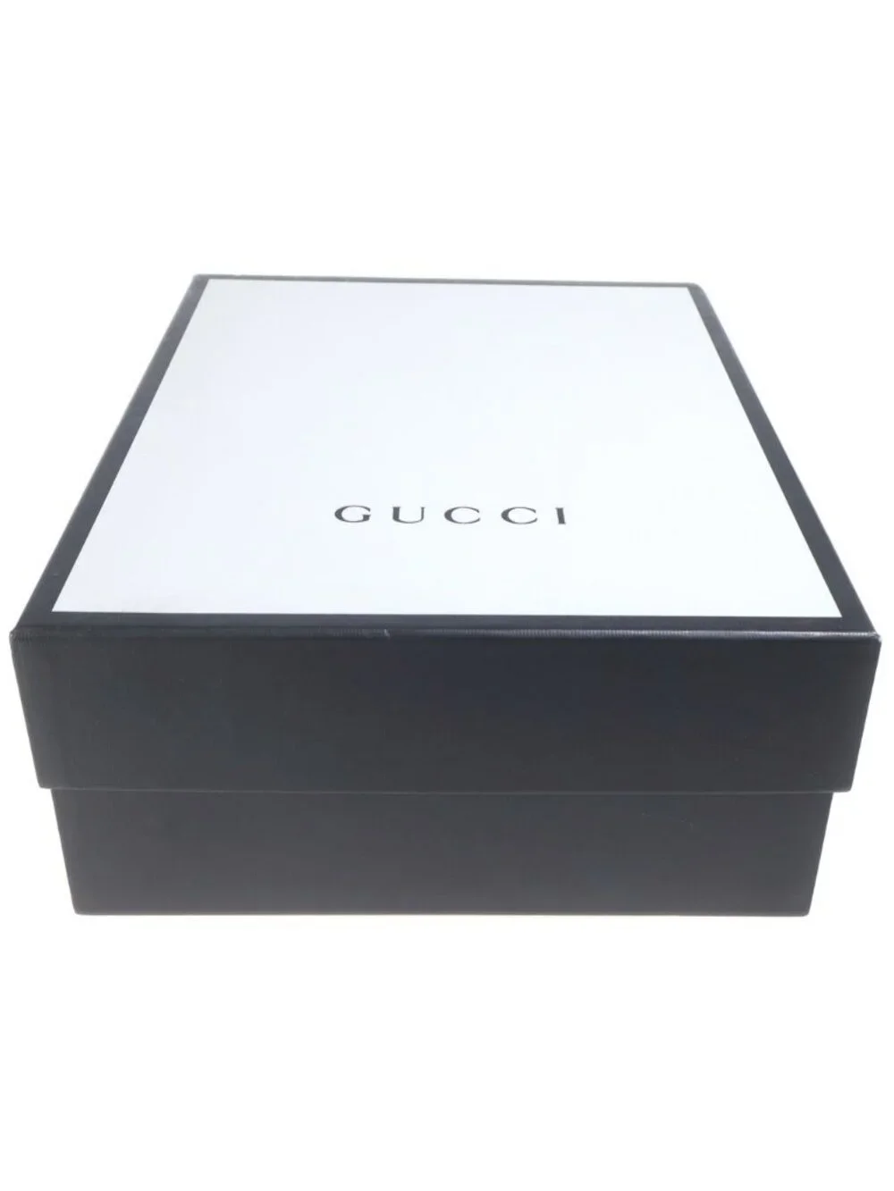 Gucci Rhyton GG Supreme Leather Dat Sneakers Black